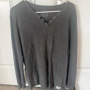 Katin Gray Long Sleeve Tee